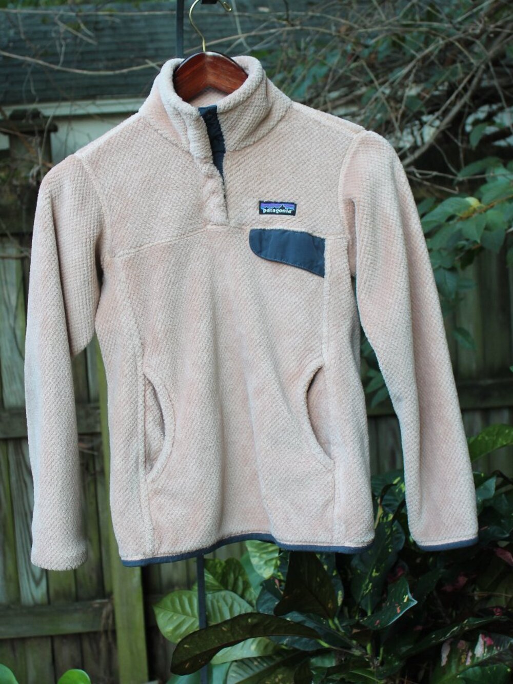 Patagonia Women’s Re-Tool Snap-T Fleece Pullover - Beige / Tan - Size XS